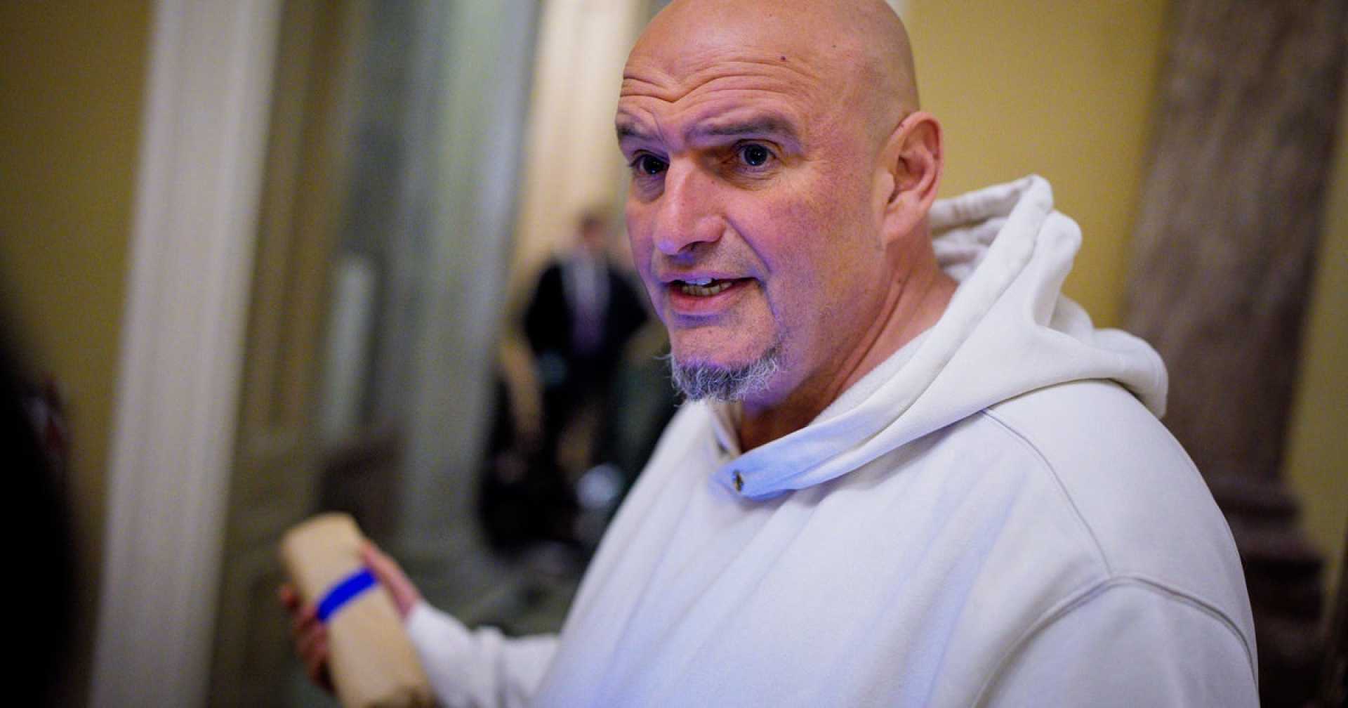 John Fetterman Hospital Injury Recovery