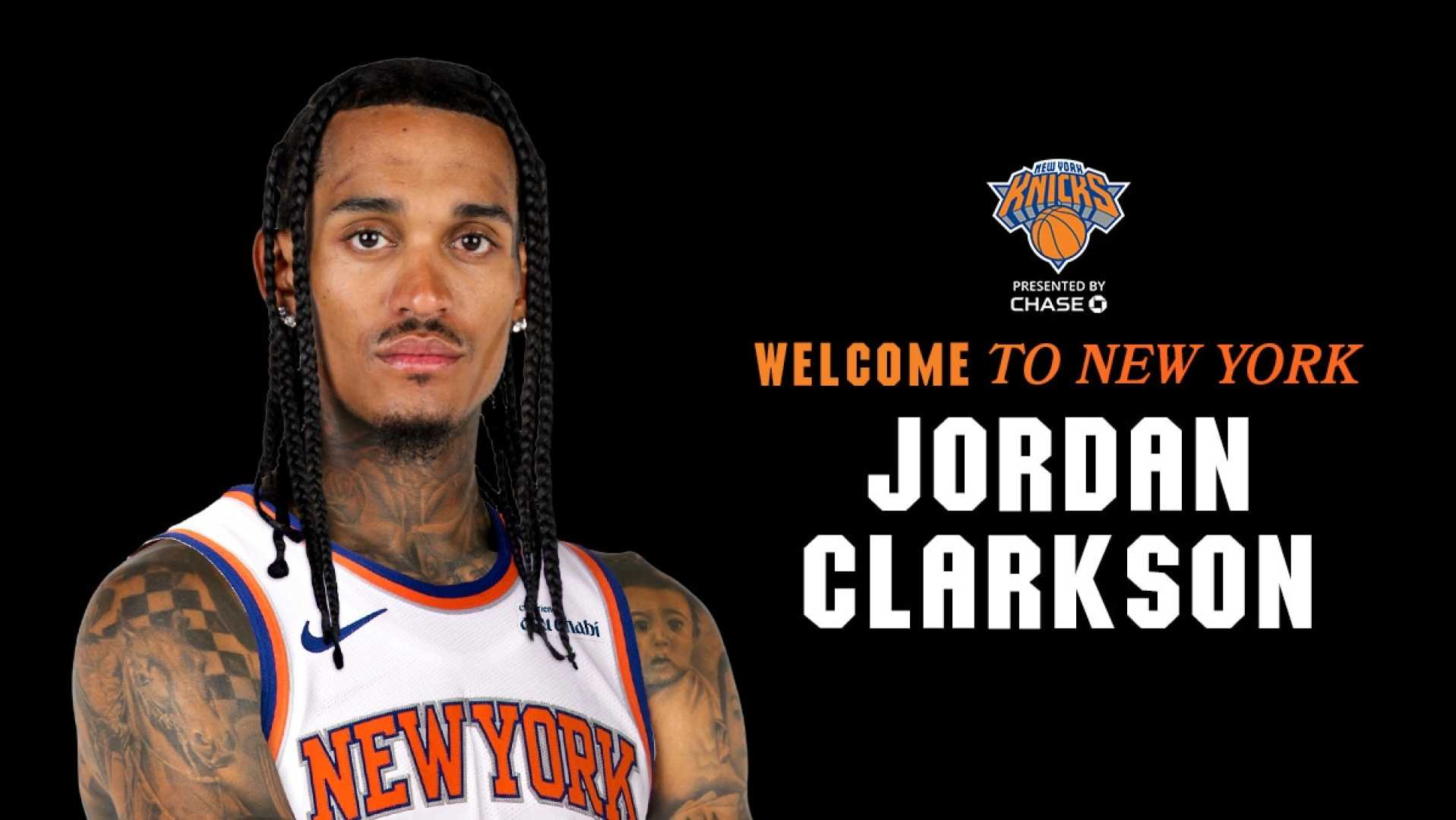 Jordan Clarkson Knicks Basketball