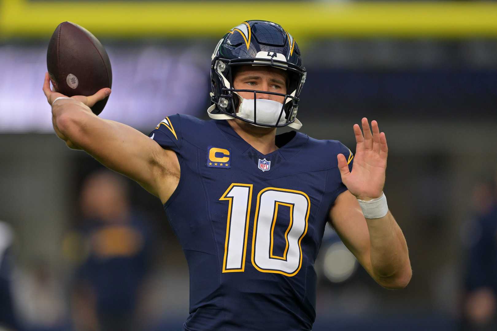 Justin Herbert Chargers Quarterback Injury