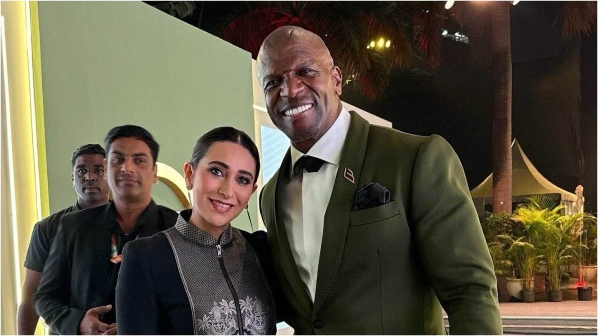 Karisma Kapoor Terry Crews Mumbai Event