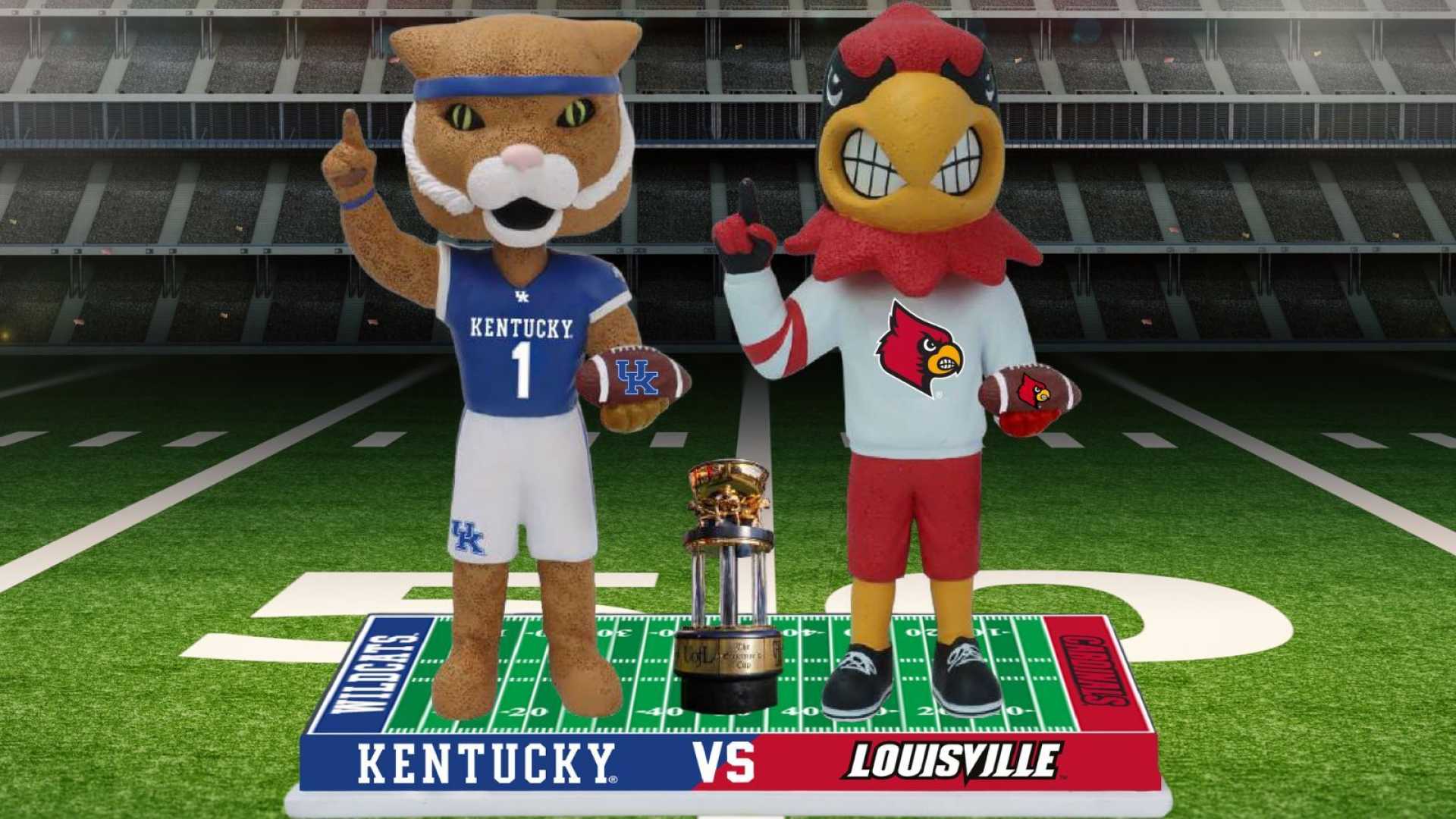 Kentucky Louisville Rivalry Football Game
