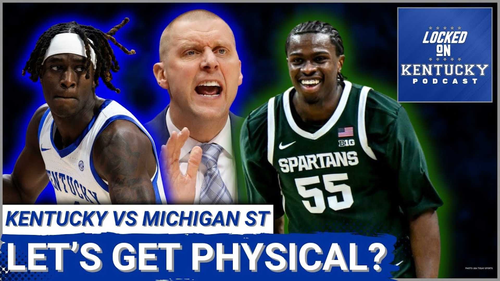 Kentucky Wildcats Michigan State Spartans Basketball