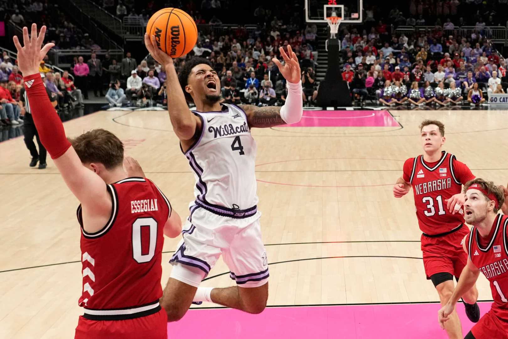 K State Basketball Vs Indiana