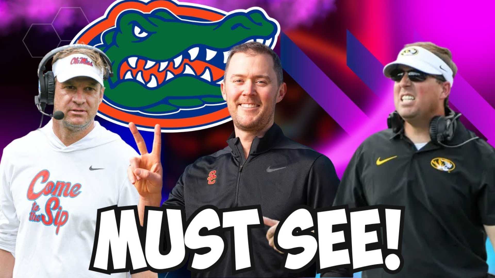 Lane Kiffin Eli Drinkwitz College Football