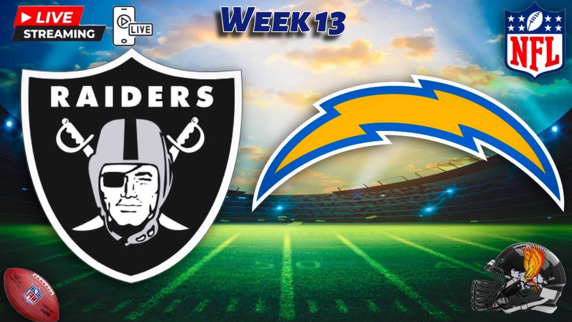 Las Vegas Raiders Vs Los Angeles Chargers