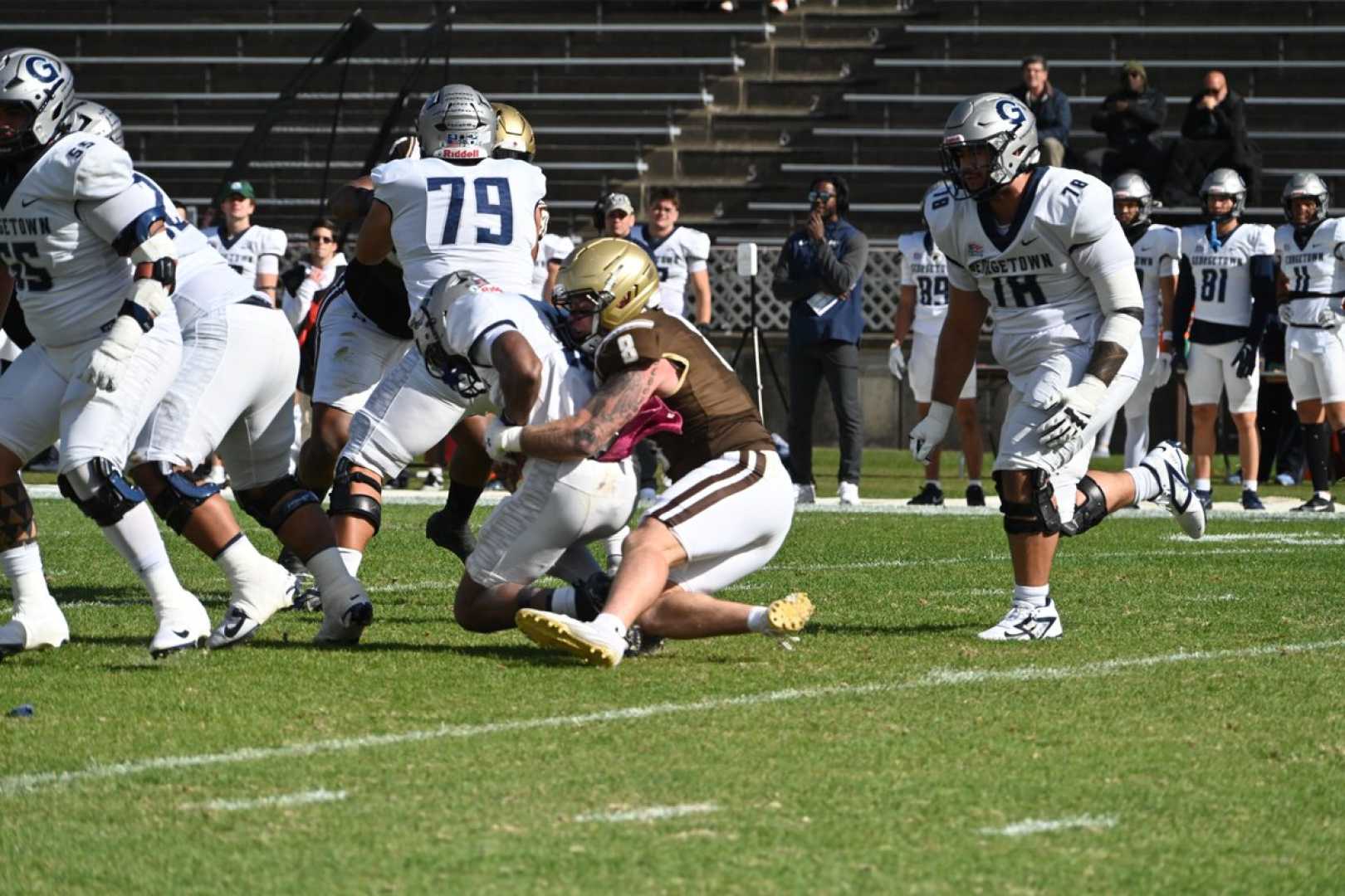 Lehigh Football Game Action