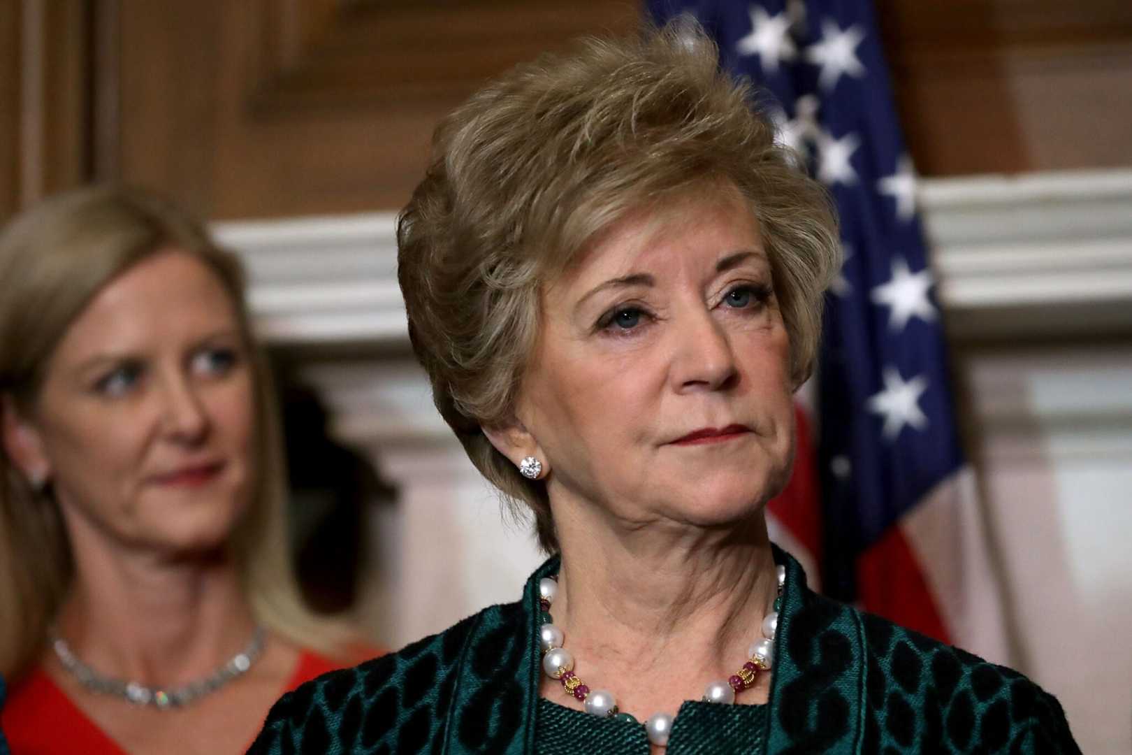 Linda Mcmahon Education Department Transition