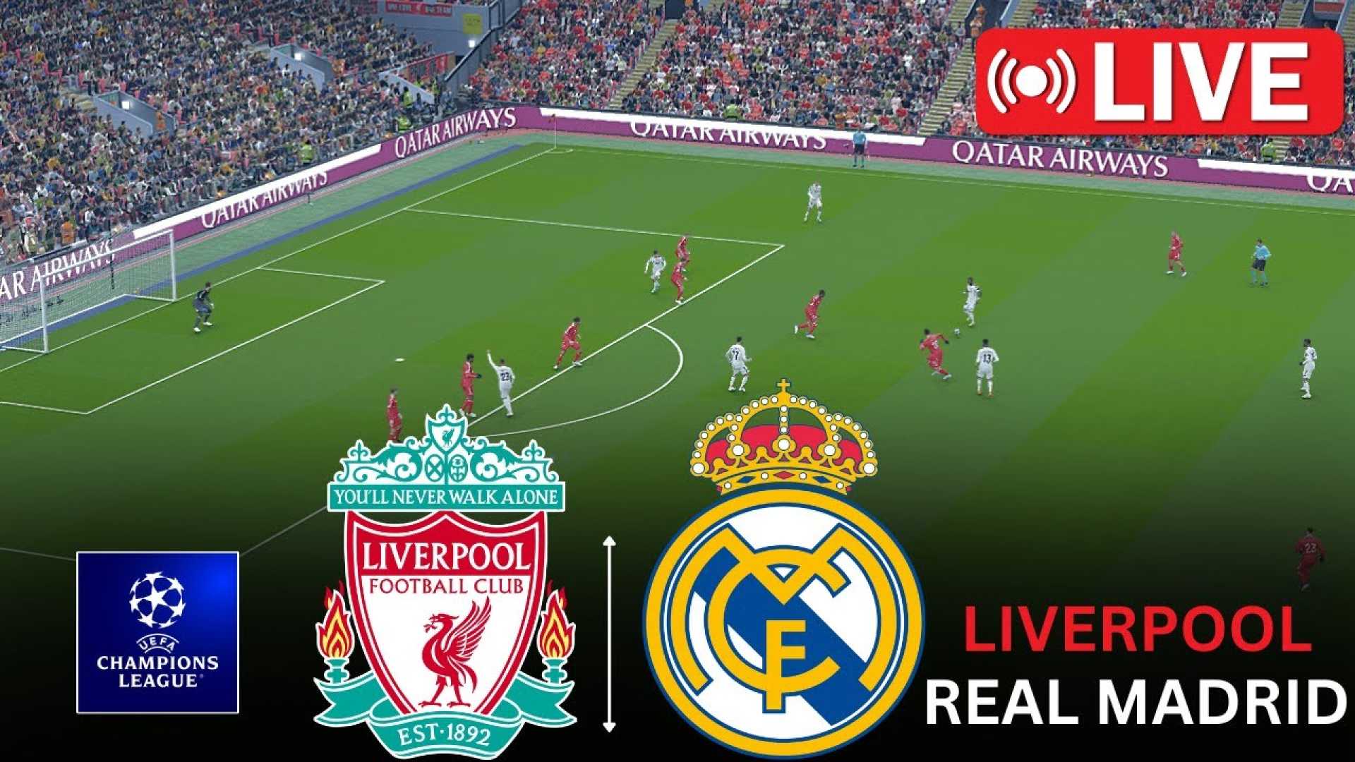 Liverpool Real Madrid Champions League Match