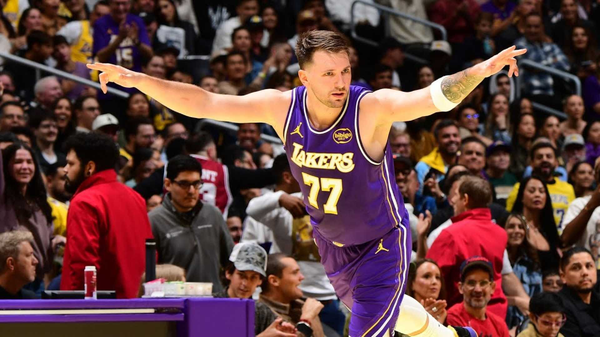 Luka Doncic Lakers Clippers Game