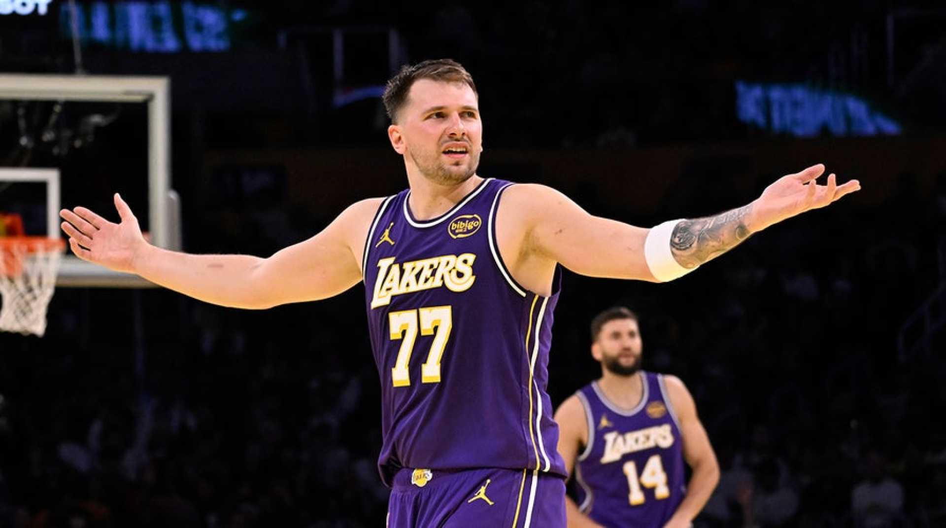 Luka Doncic Nba Cup Los Angeles Lakers