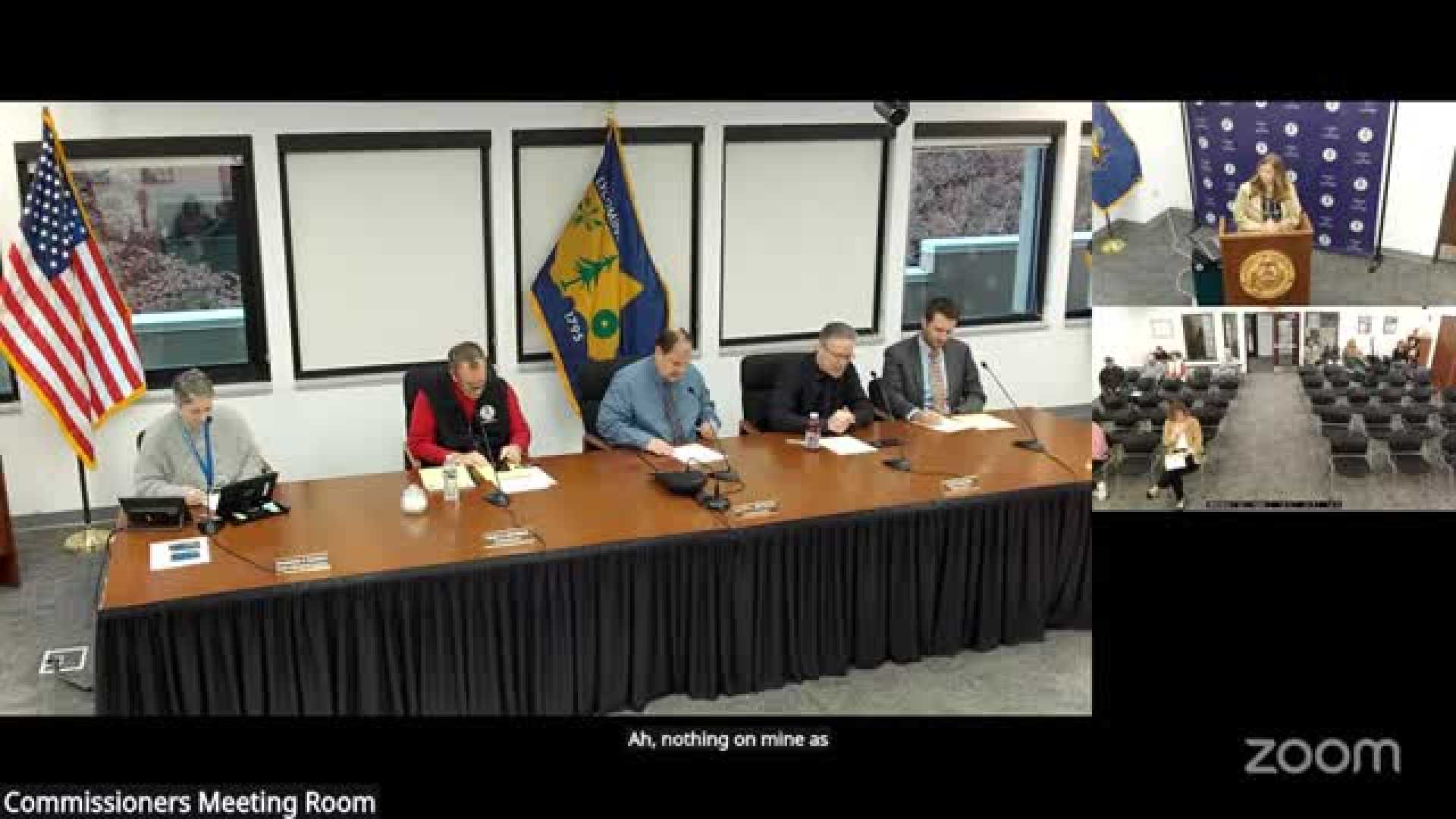 Lycoming County Budget Meeting