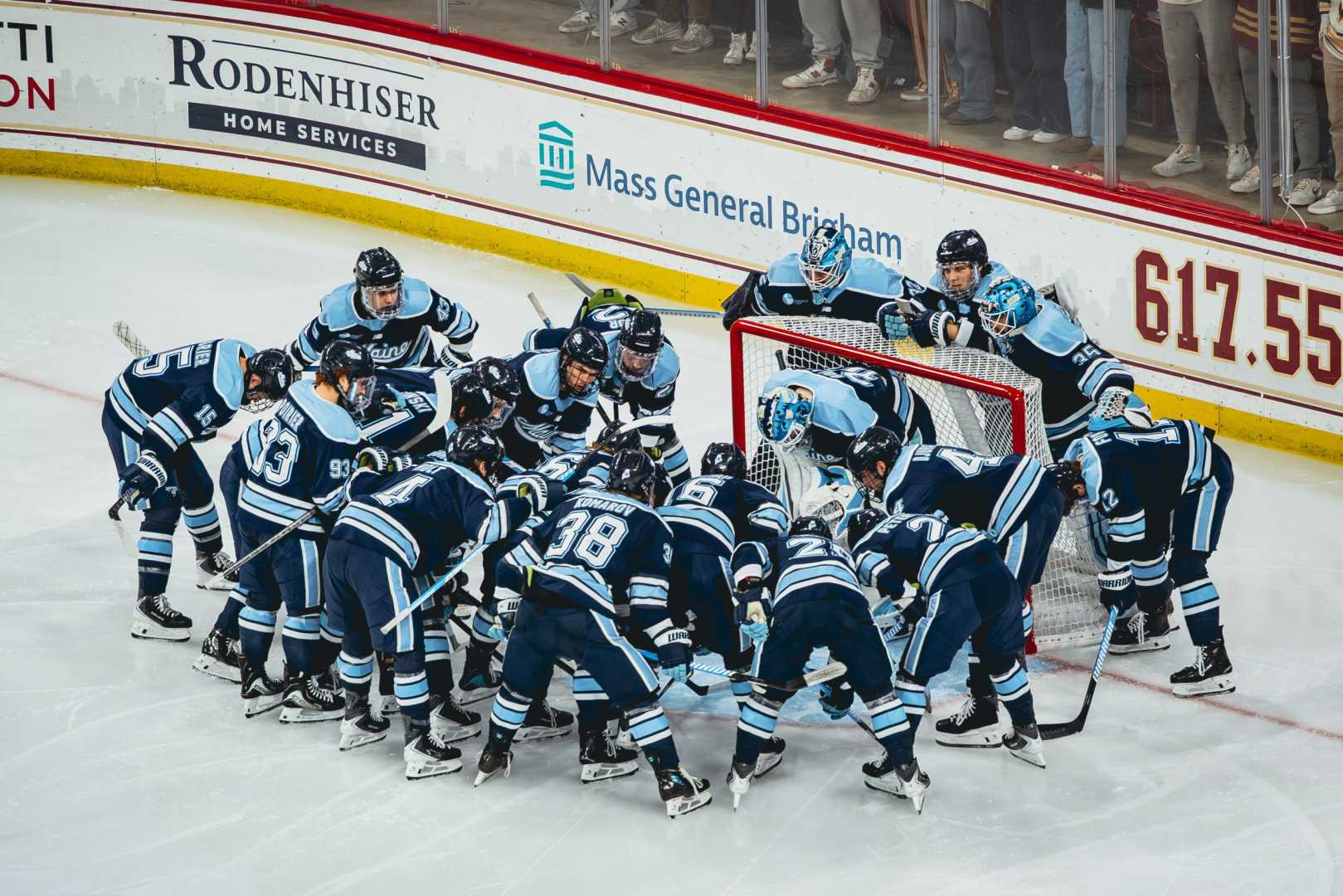 Maine Hockey Team Boston College Match
