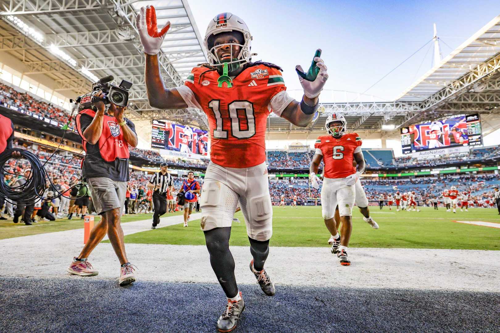 Malachi Toney Miami Hurricanes Football
