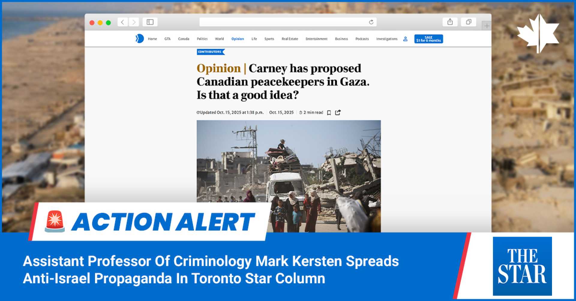 Mark Kersten Toronto Star Column