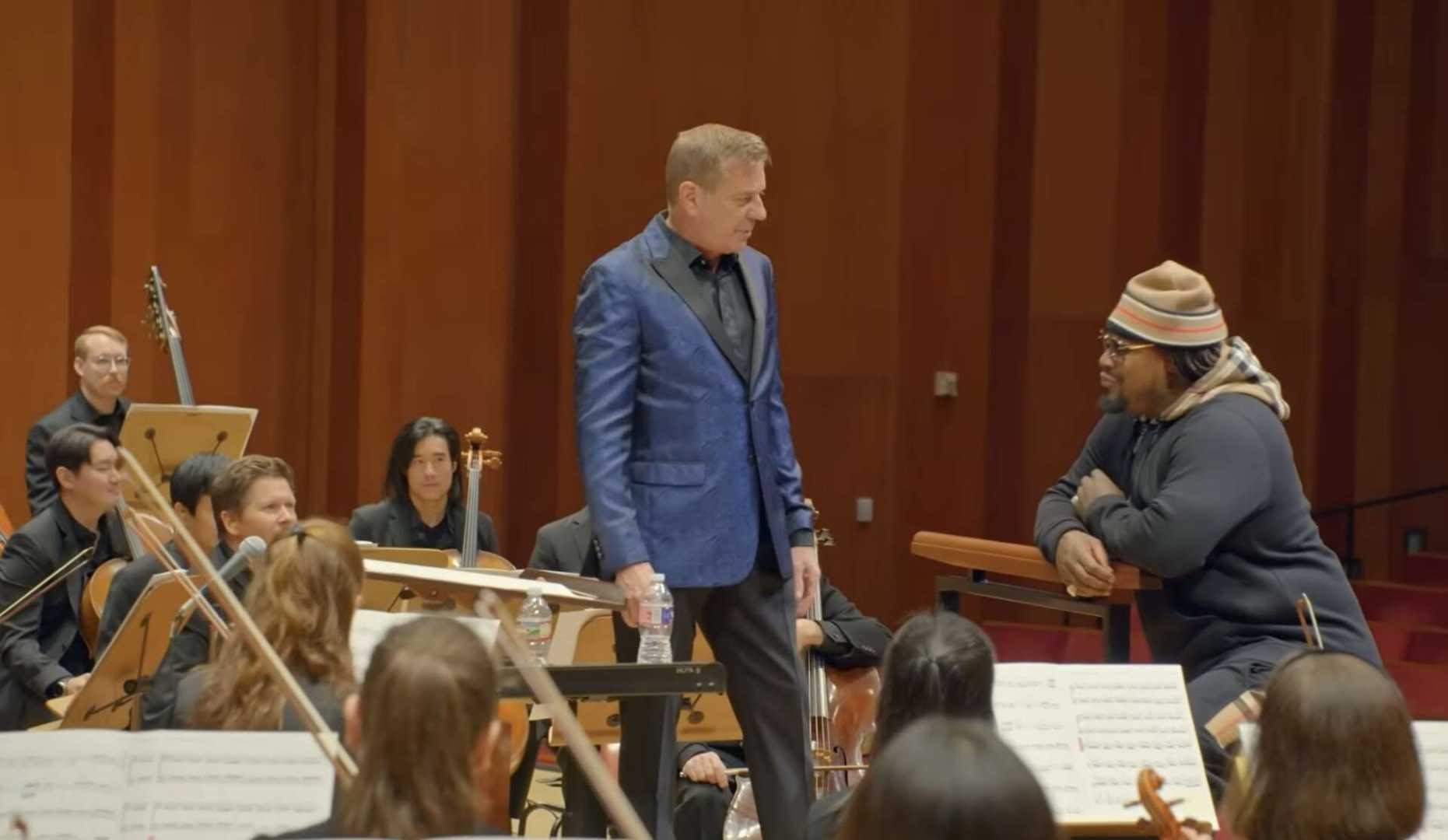 Marshawn Lynch Conducting Houston Symphony