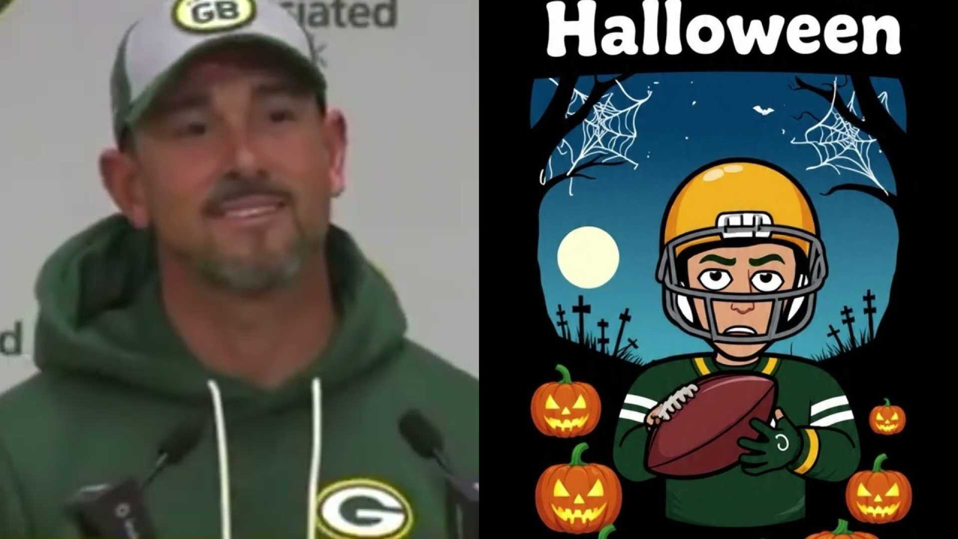 Matt Lafleur Halloween Football