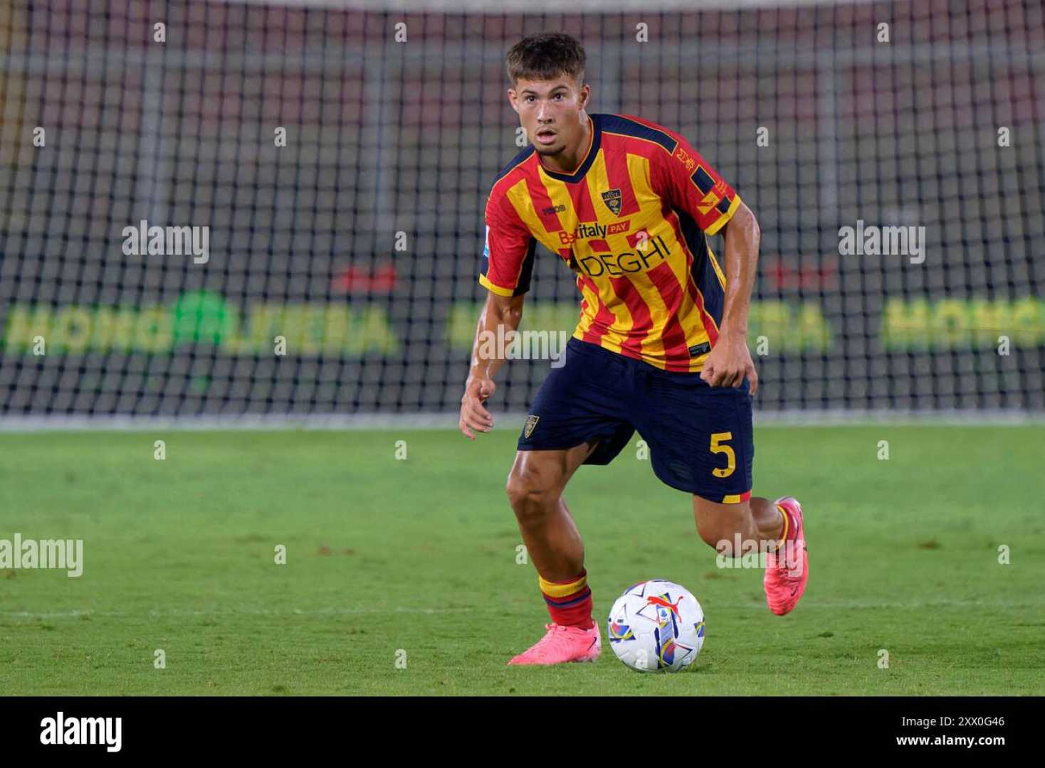 Medon Berisha Us Lecce Soccer Game