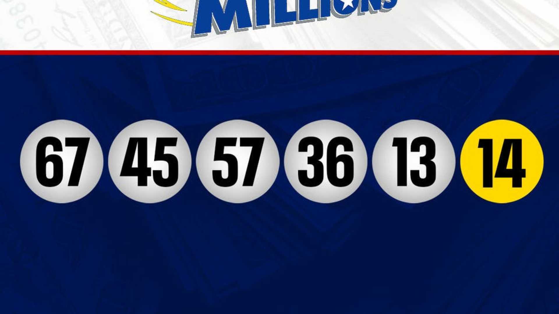 Mega Millions Lottery Drawing Results