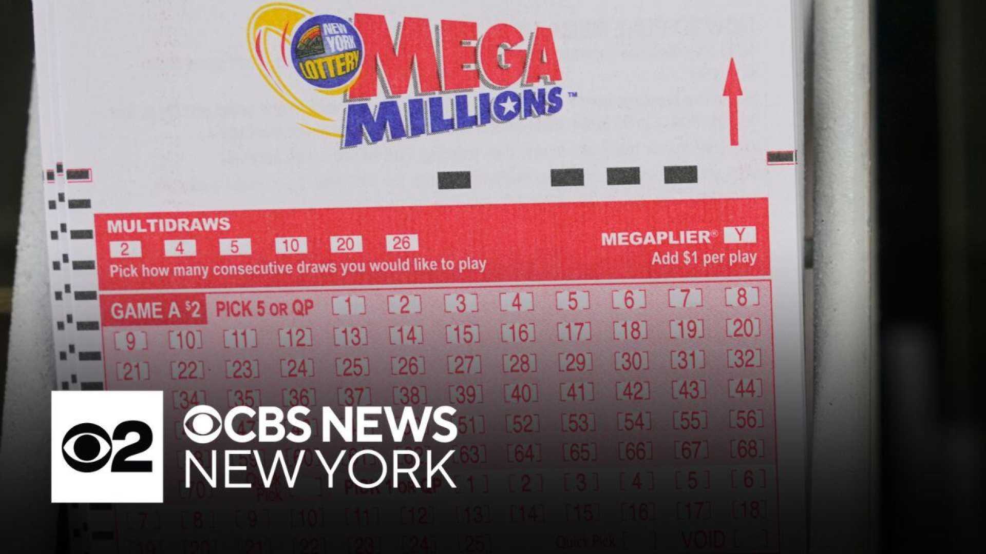 Mega Millions Ticket New York Lottery