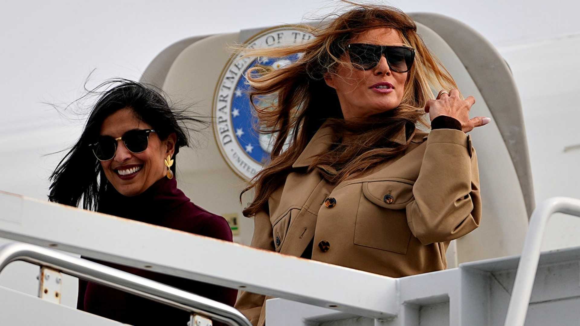 Melania Trump Usha Vance Military Families