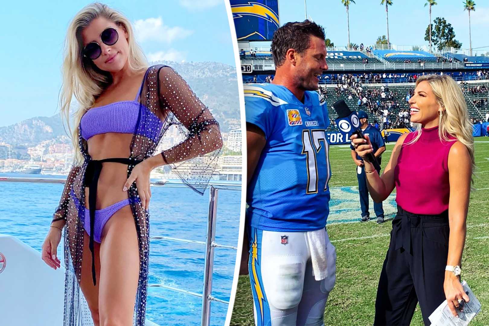 Melanie Collins Cbs Sports Style Photos