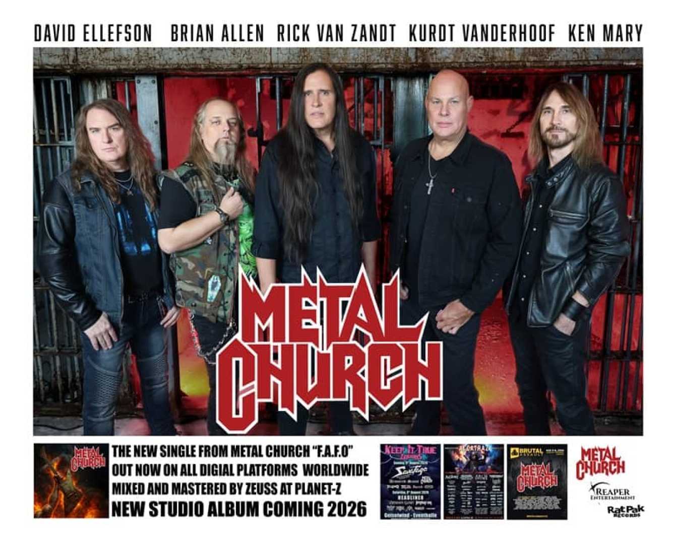Metal Church Band Members 2026