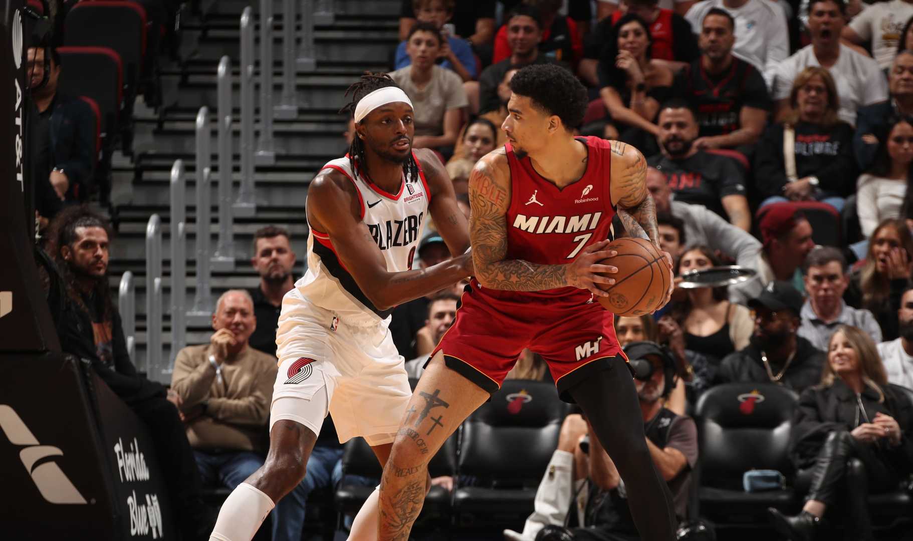 Miami Heat Vs Portland Trail Blazers