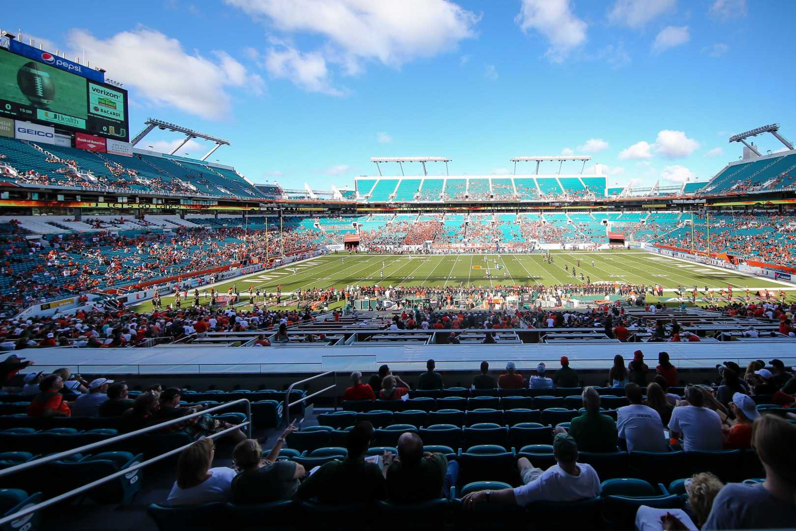 Miami Hurricanes Football Game Attendance