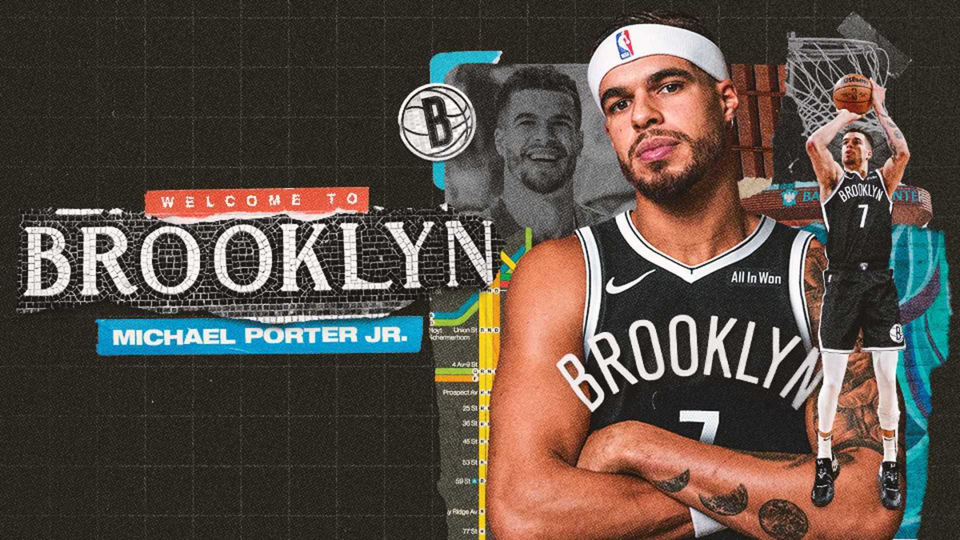 Michael Porter Jr. Brooklyn Nets Basketball
