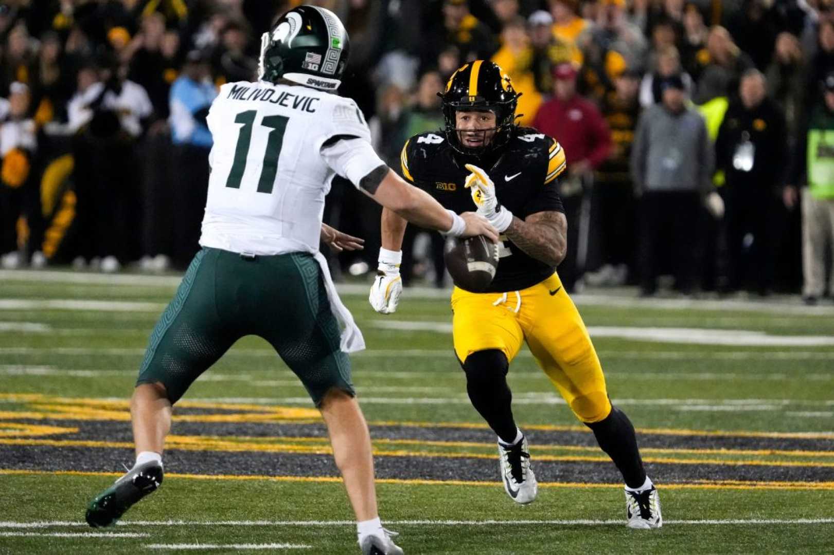 Michigan State Vs Maryland Football Game