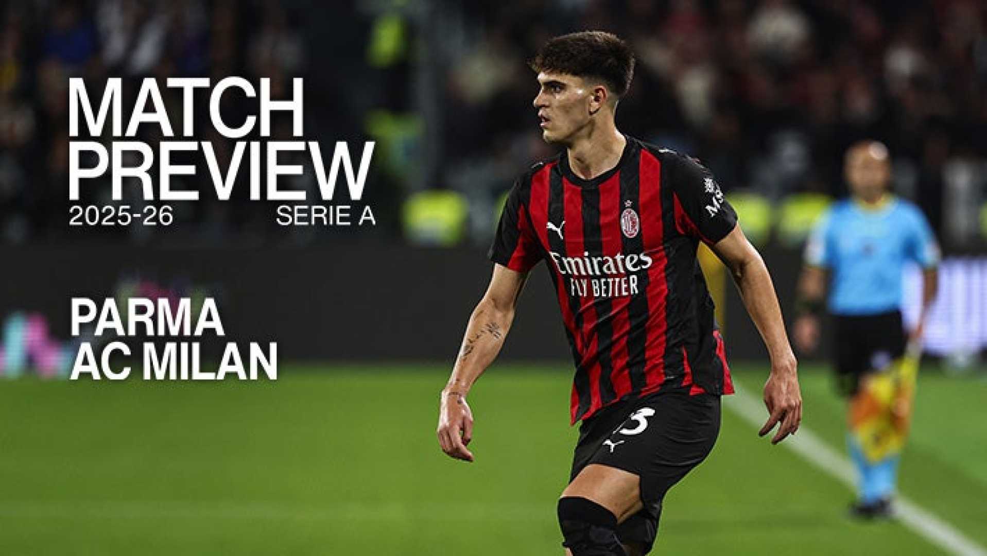 Milan Vs Parma Serie A Match