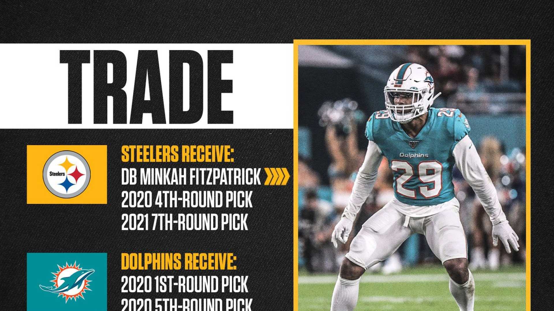 Minkah Fitzpatrick Dolphins Trade News
