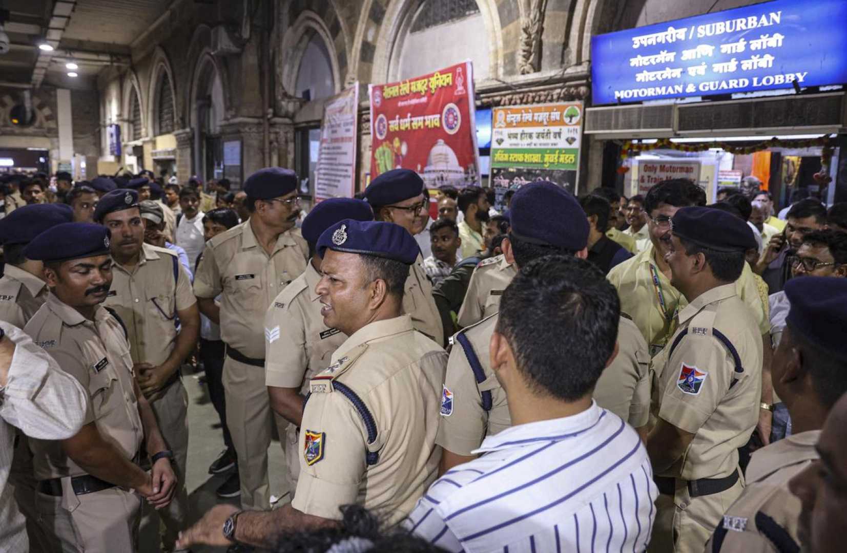 Mumbai Train Accident Protest