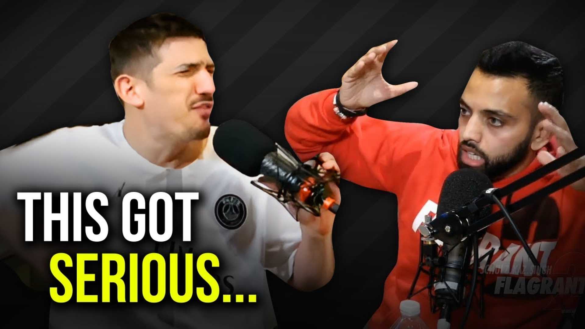 Myron Gaines And Akaash Singh Podcast Feud