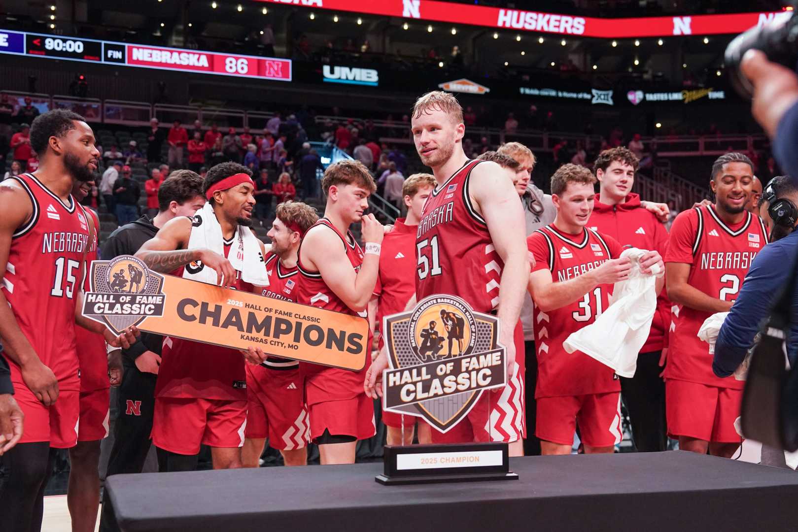 Nebraska Basketball Victory Over Kansas State