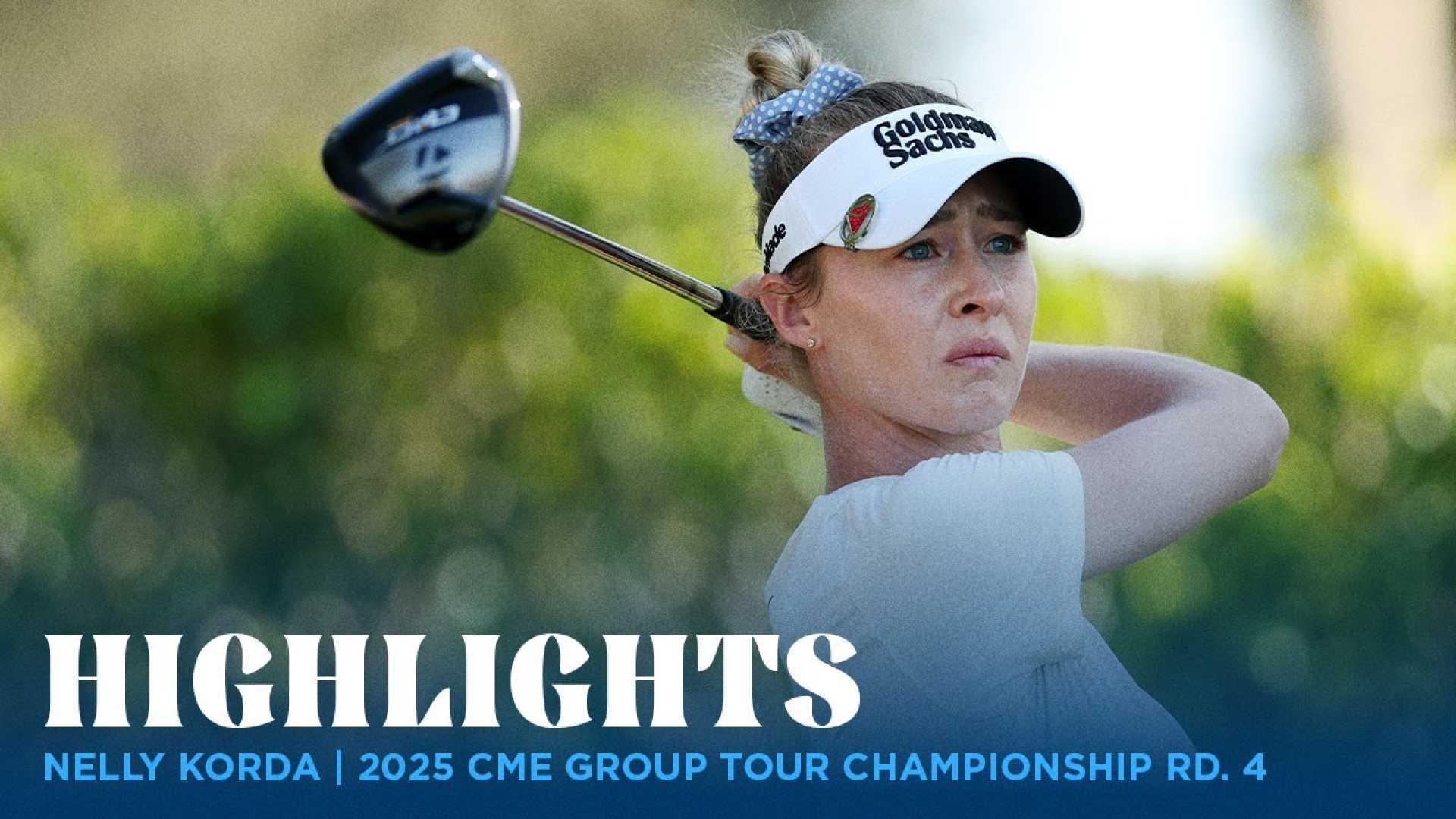 Nelly Korda Golf Match Highlights