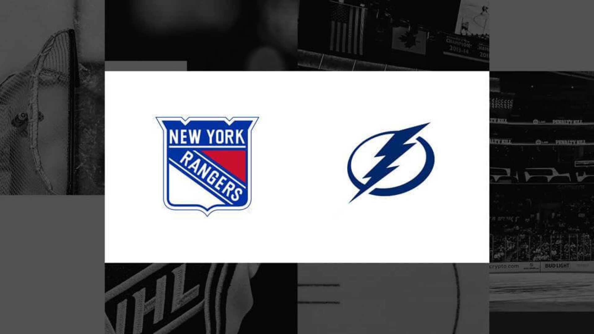 New York Rangers Vs Tampa Bay Lightning