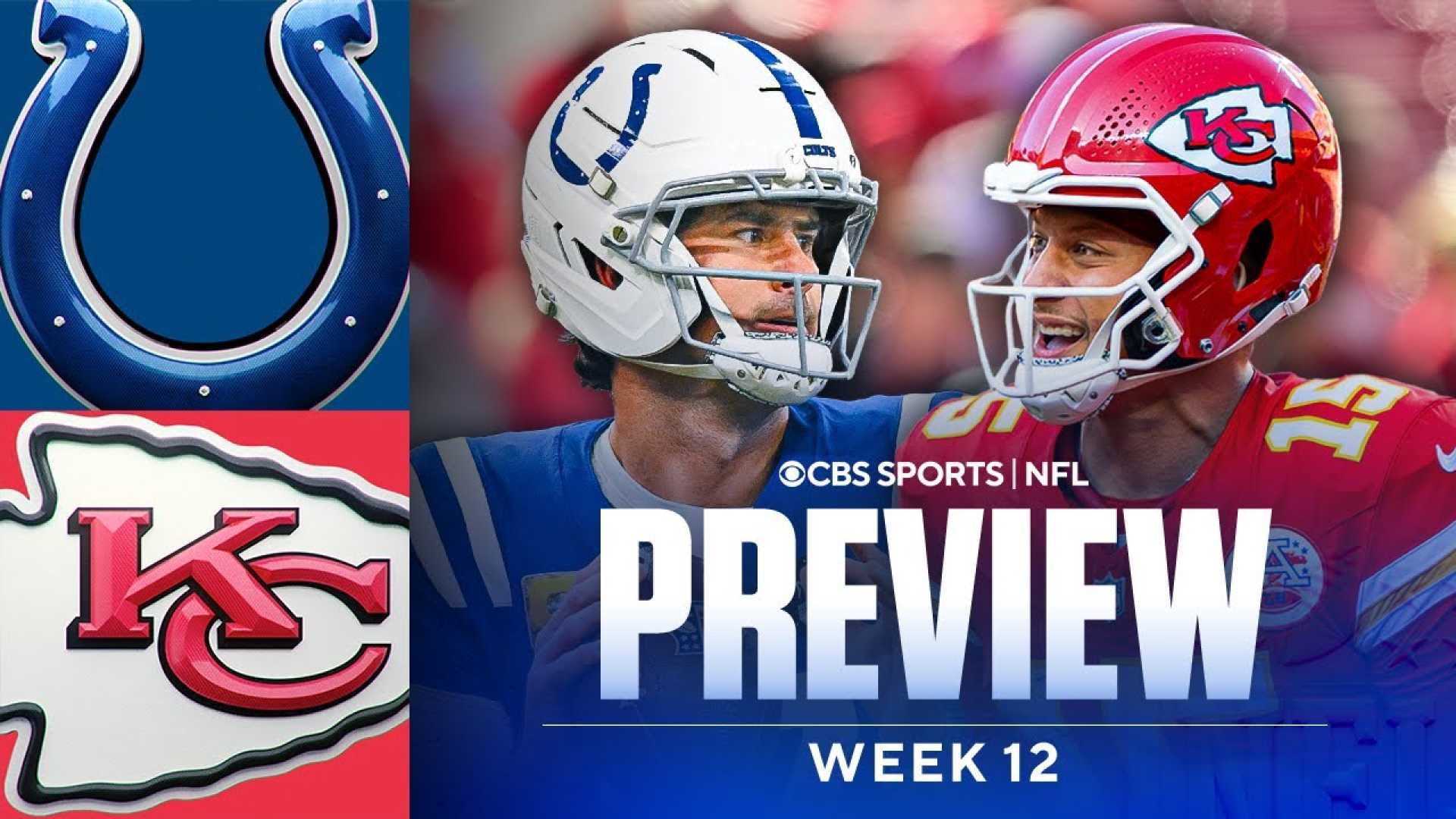 Nfl Week 12 Colts Chiefs Matchup