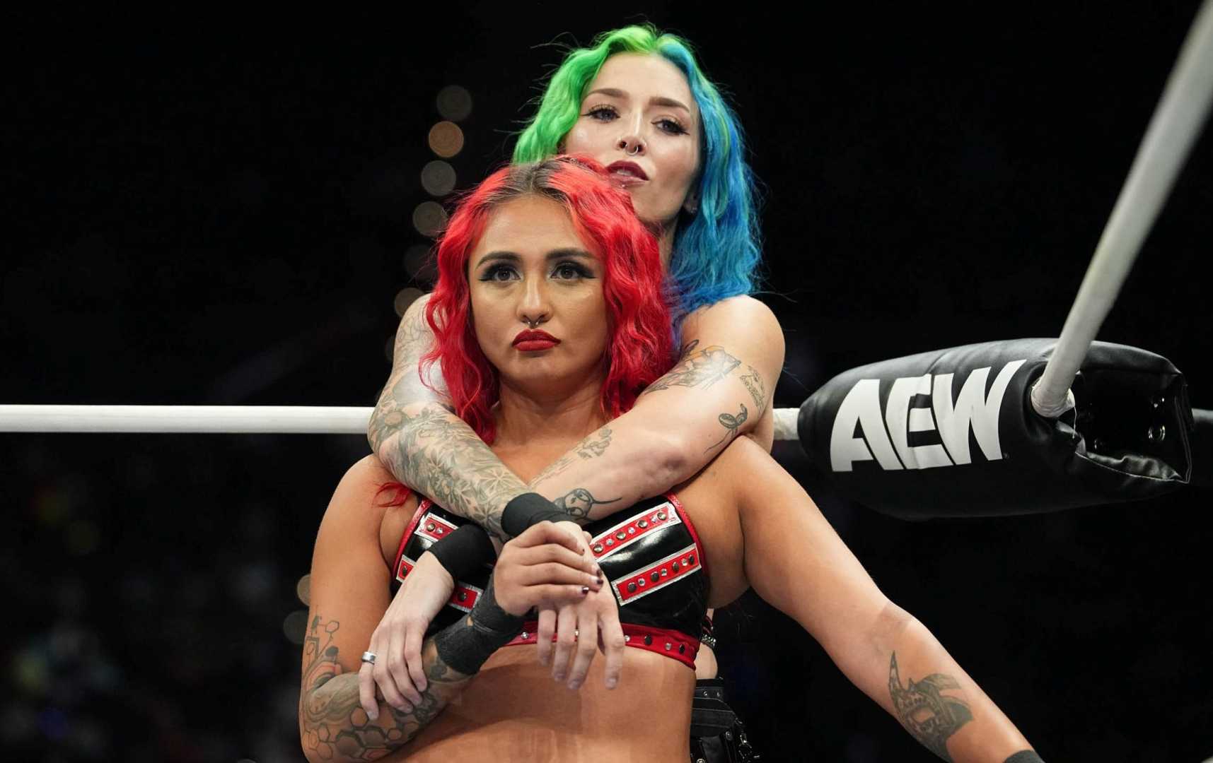 Nixon Newell And Miranda Alize Wrestling