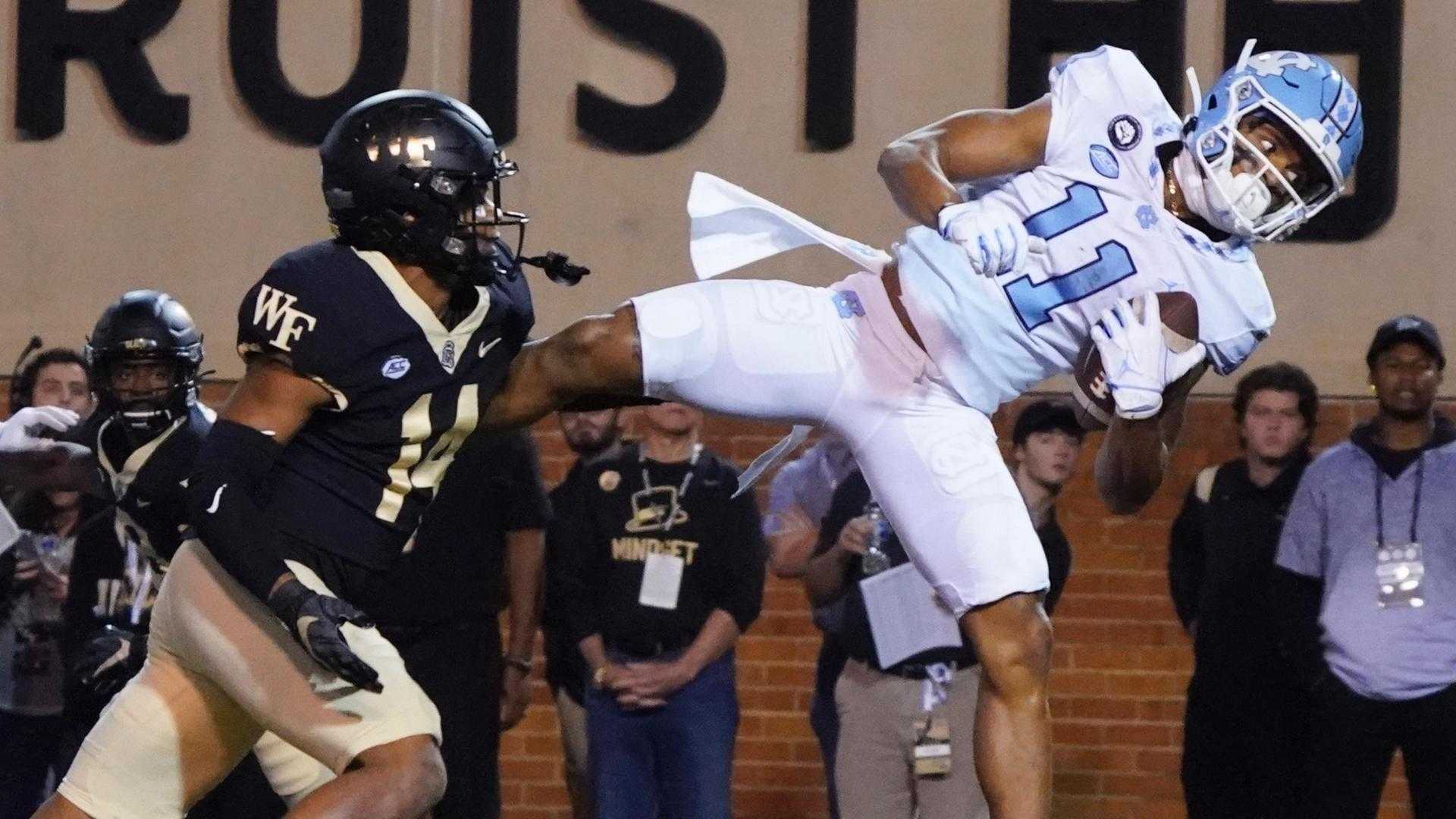 North Carolina Tar Heels Football Wake Forest