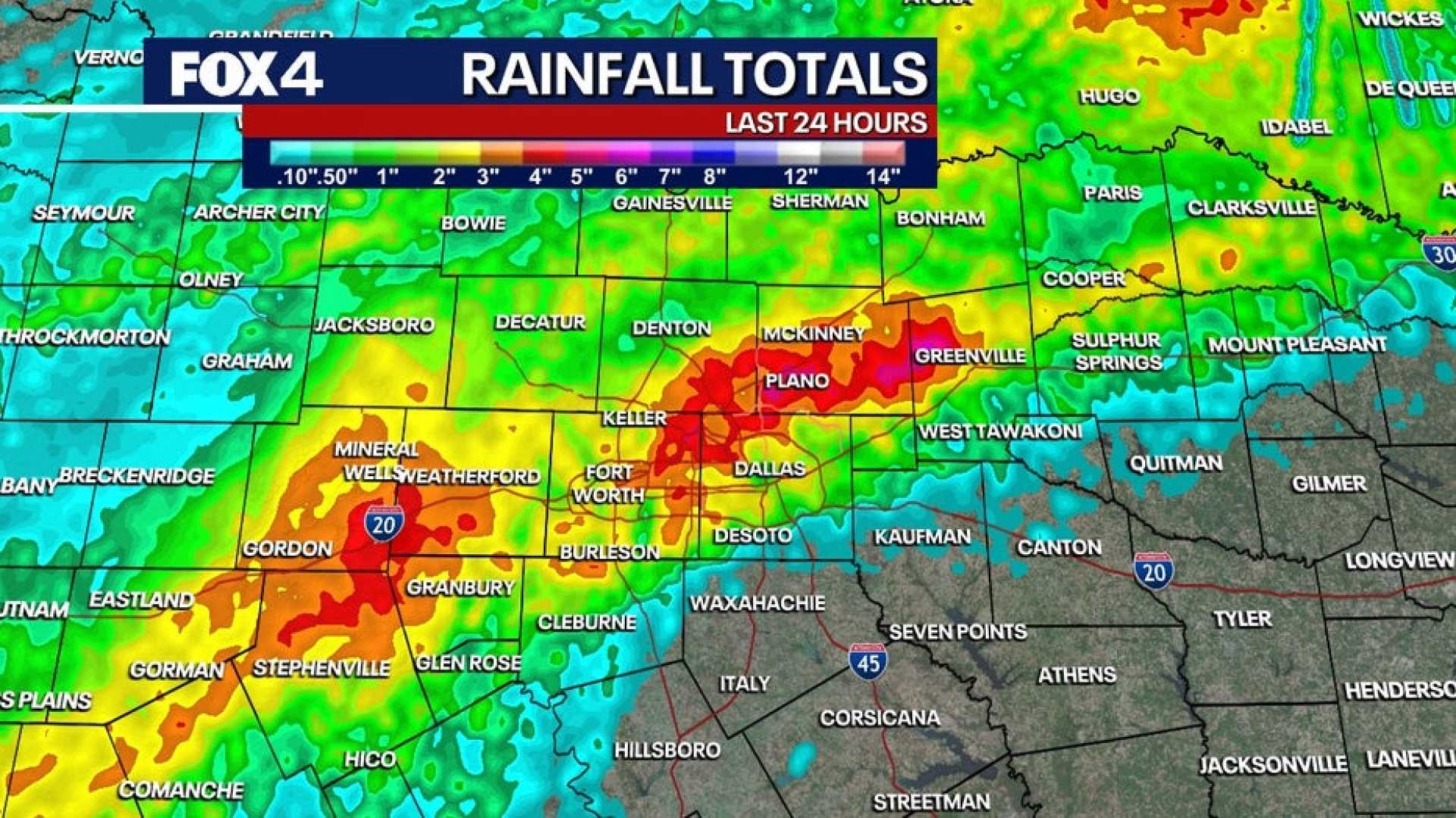 North Texas Flood Watch Weather