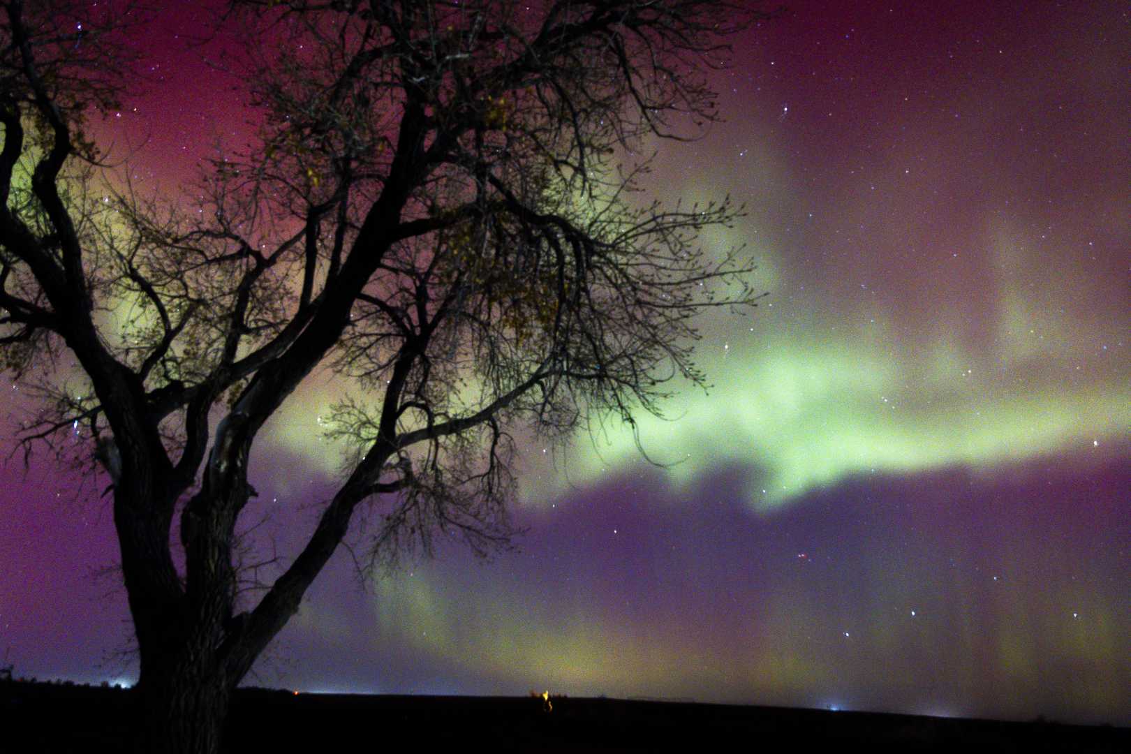 Northern Lights Over Colorado