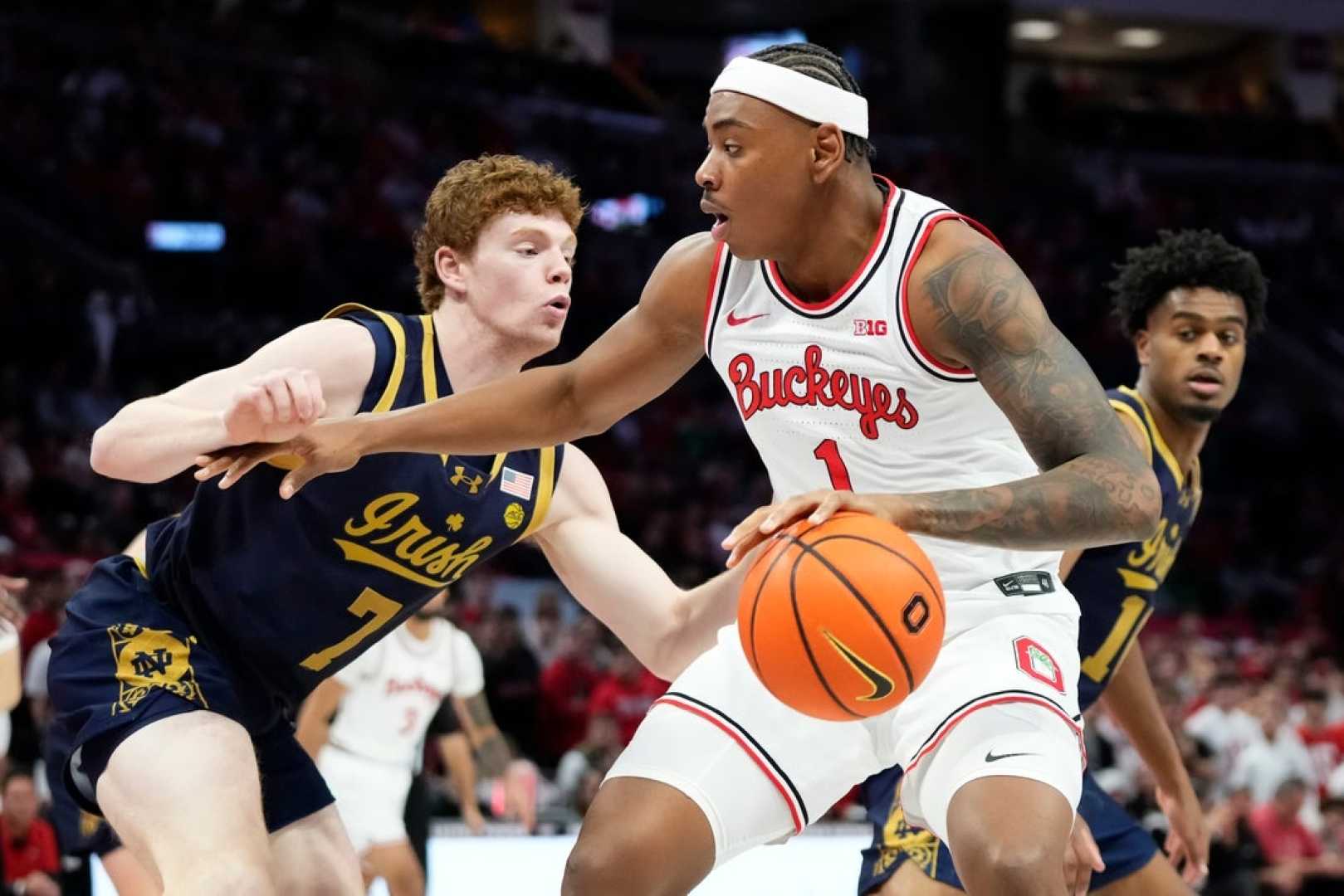 Ohio State Basketball Team Vs Mount St. Mary's