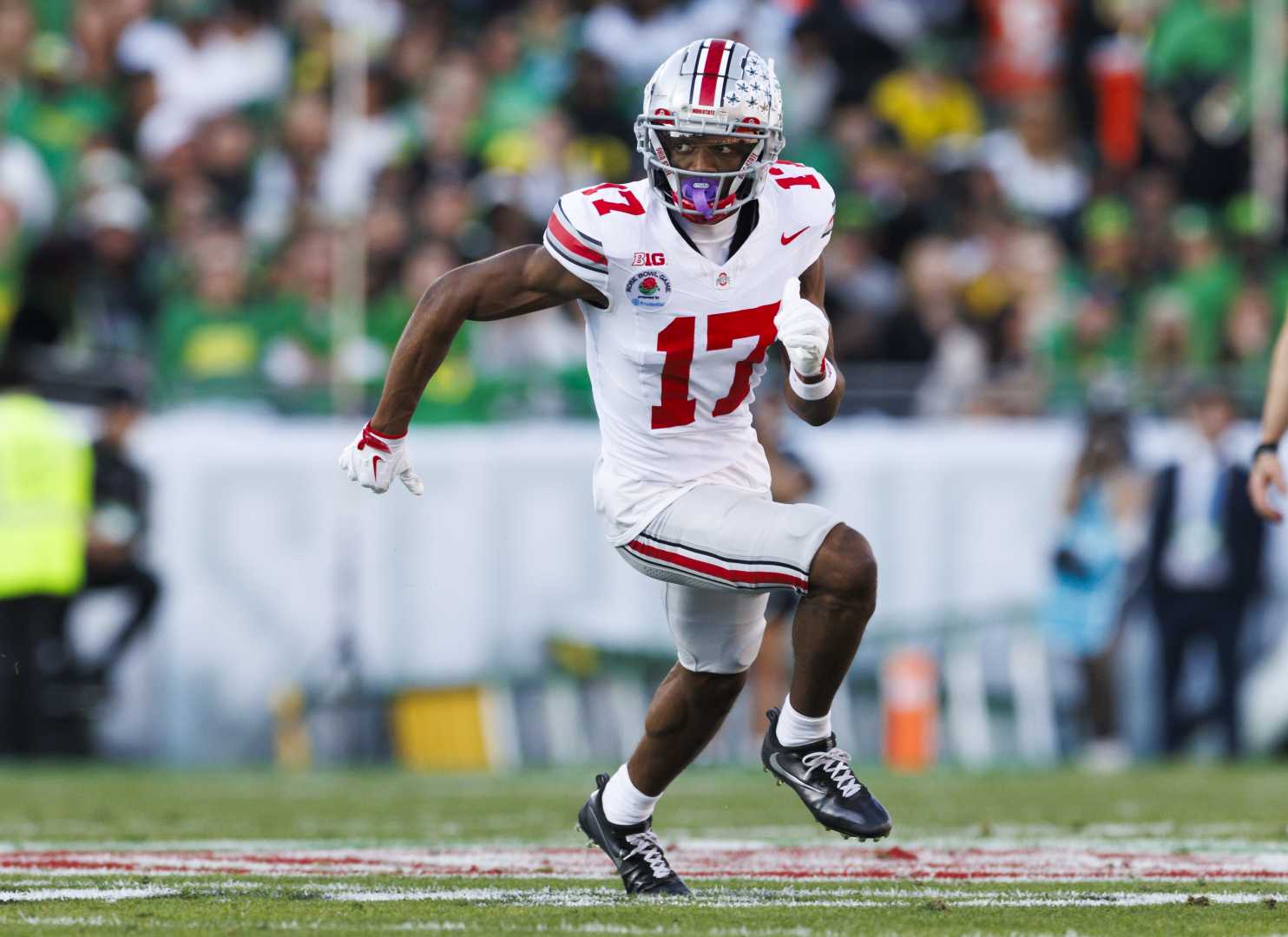 Ohio State Football Wide Receiver Carnell Tate