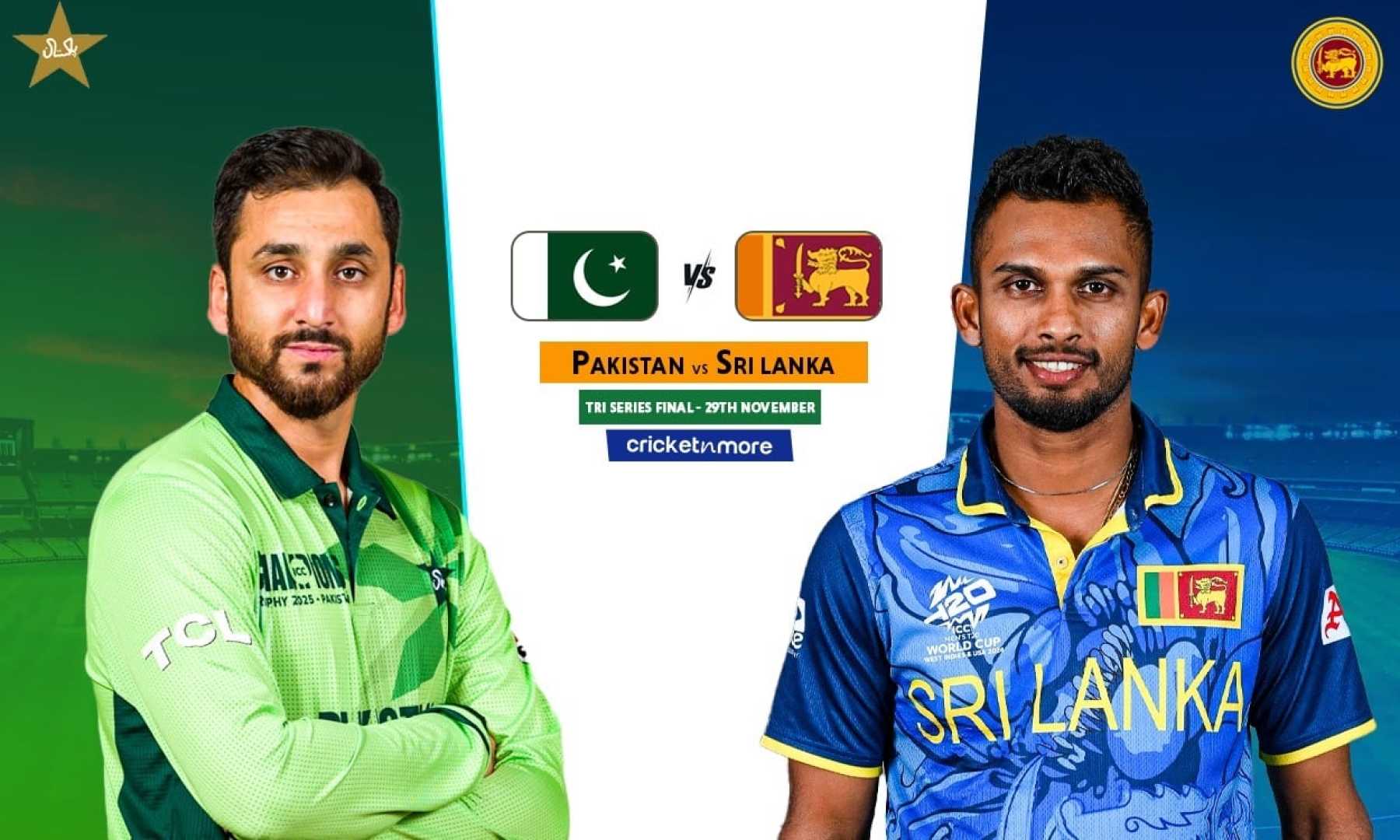 Pakistan Vs Sri Lanka T20i Final 2025