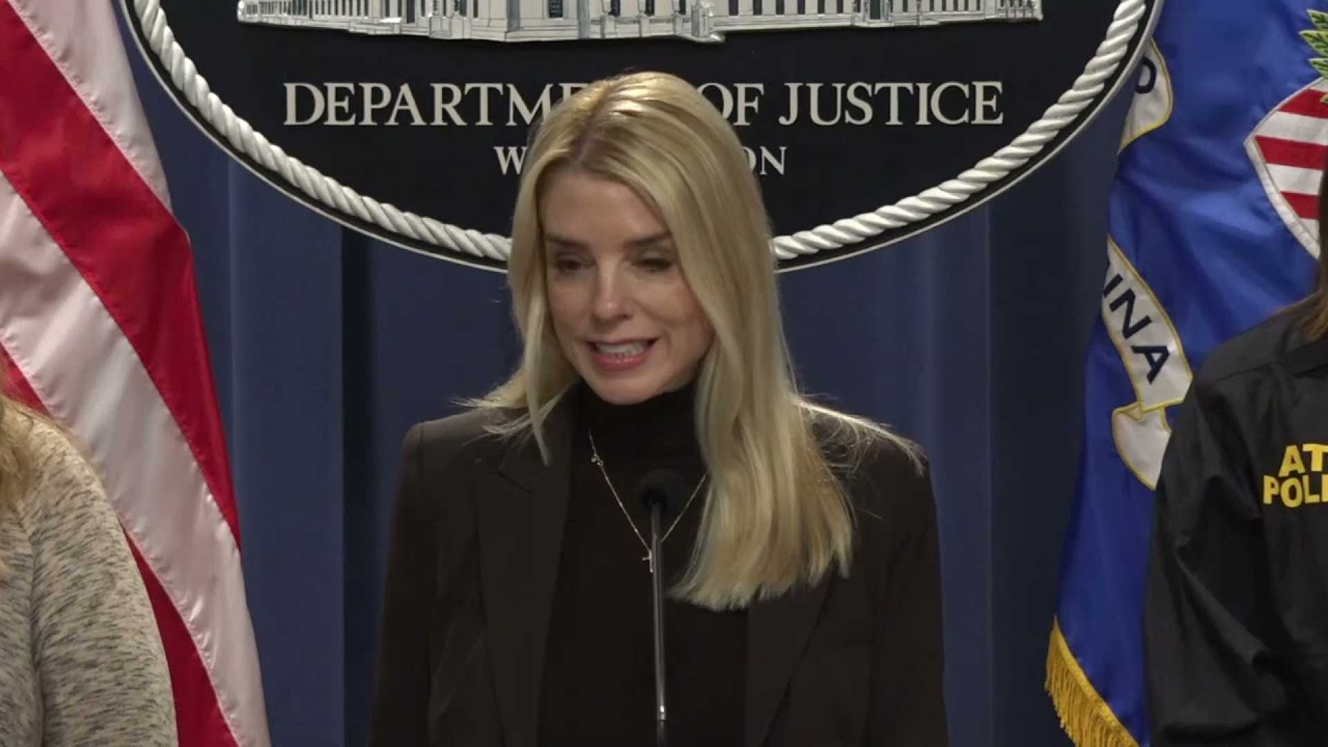 Pam Bondi Fbi Press Conference
