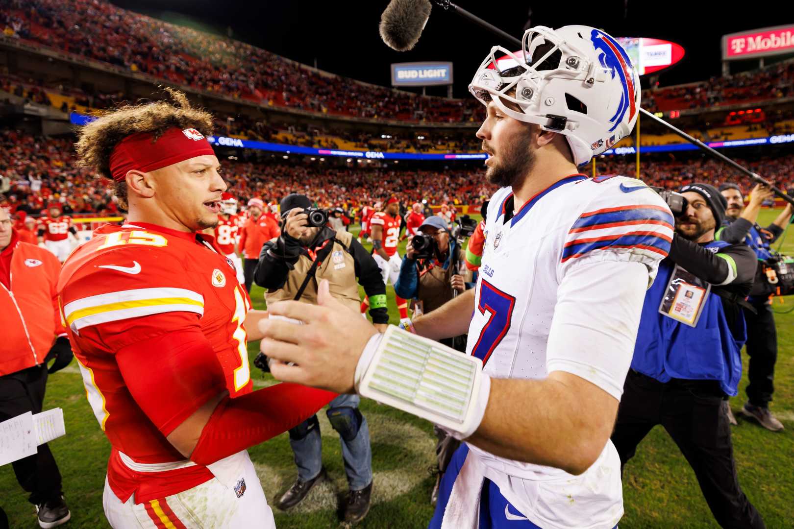 Patrick Mahomes Josh Allen Nfl Matchup