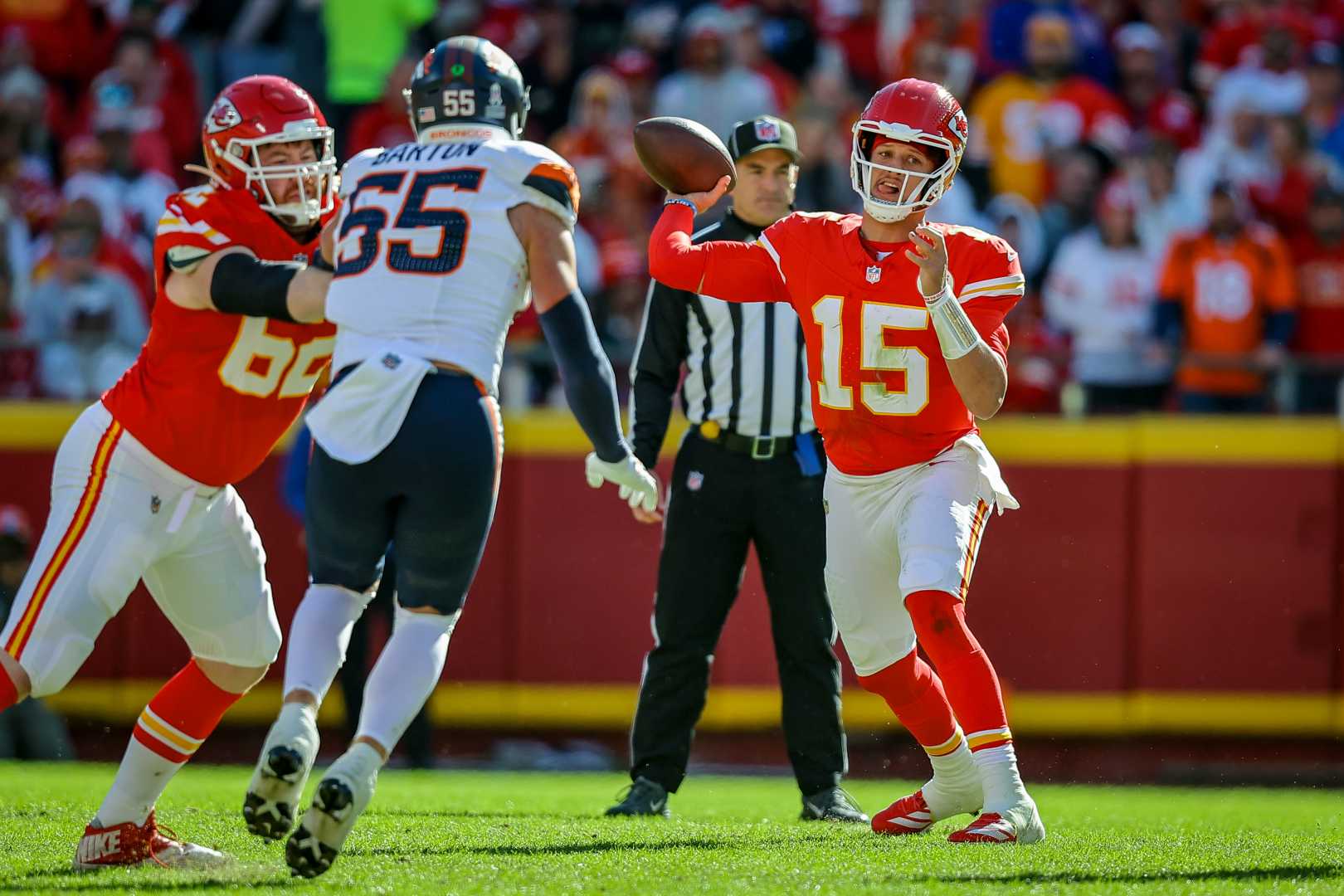 Patrick Mahomes Kansas City Chiefs Broncos