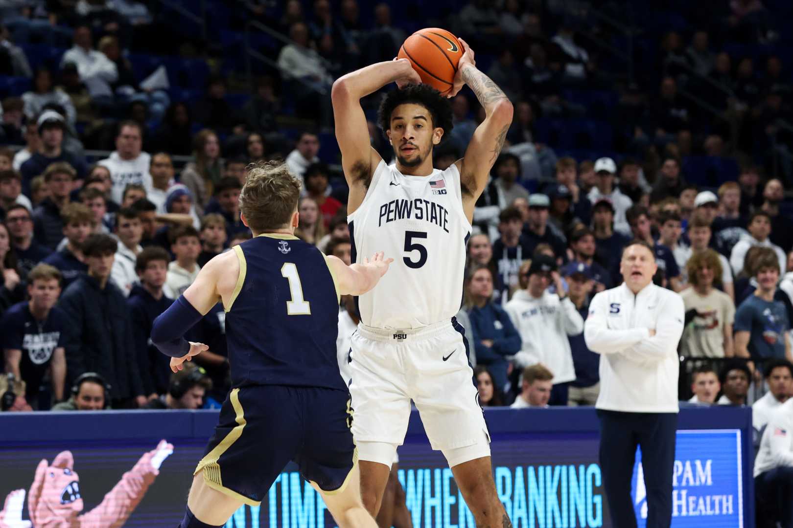 Penn State Basketball Vs La Salle Game