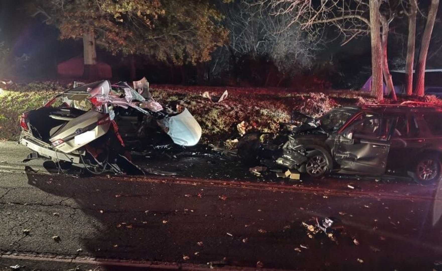 Pennsylvania Car Crash Halloween